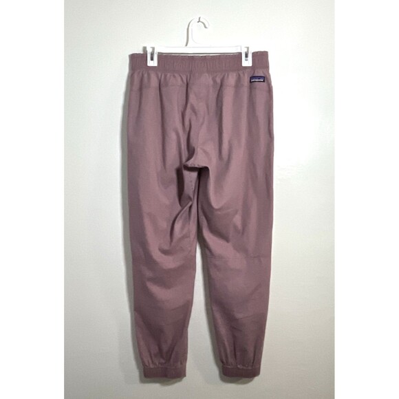 Patagonia Hampi Rock Pants Women's Size 10 Pink Hemp Joggers Hike Trail - Picture 4 of 10
